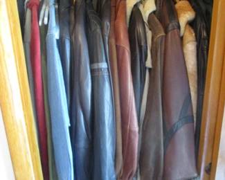 Men's & Ladies Leather Coats
