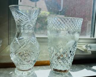Crystal in the window never goes out of style...