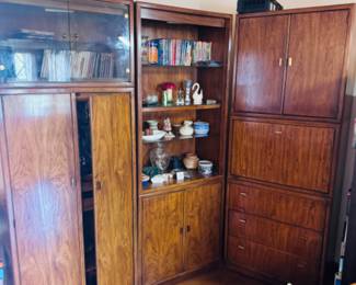 Mid Century Modern display furniture units