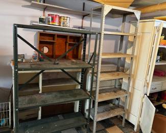 Various shelving units