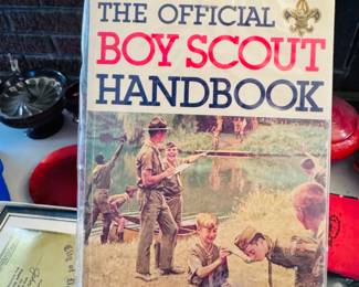 Tons of Boy Scout stuff at this sale!
