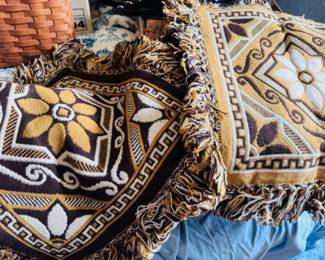 Matching throw pillow shams
