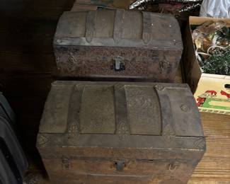 Antique Chest x 3