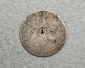 1857 Three Cent Piece