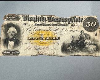 Virginia Treasury Note