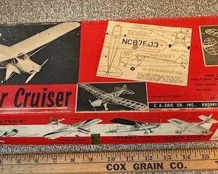 Jetco RC model plane. Bid online at: https://modestlambestatesales.hibid.com/