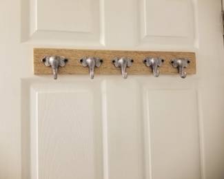 Elephant coat rack