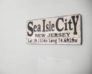 Sea Isle City sign
