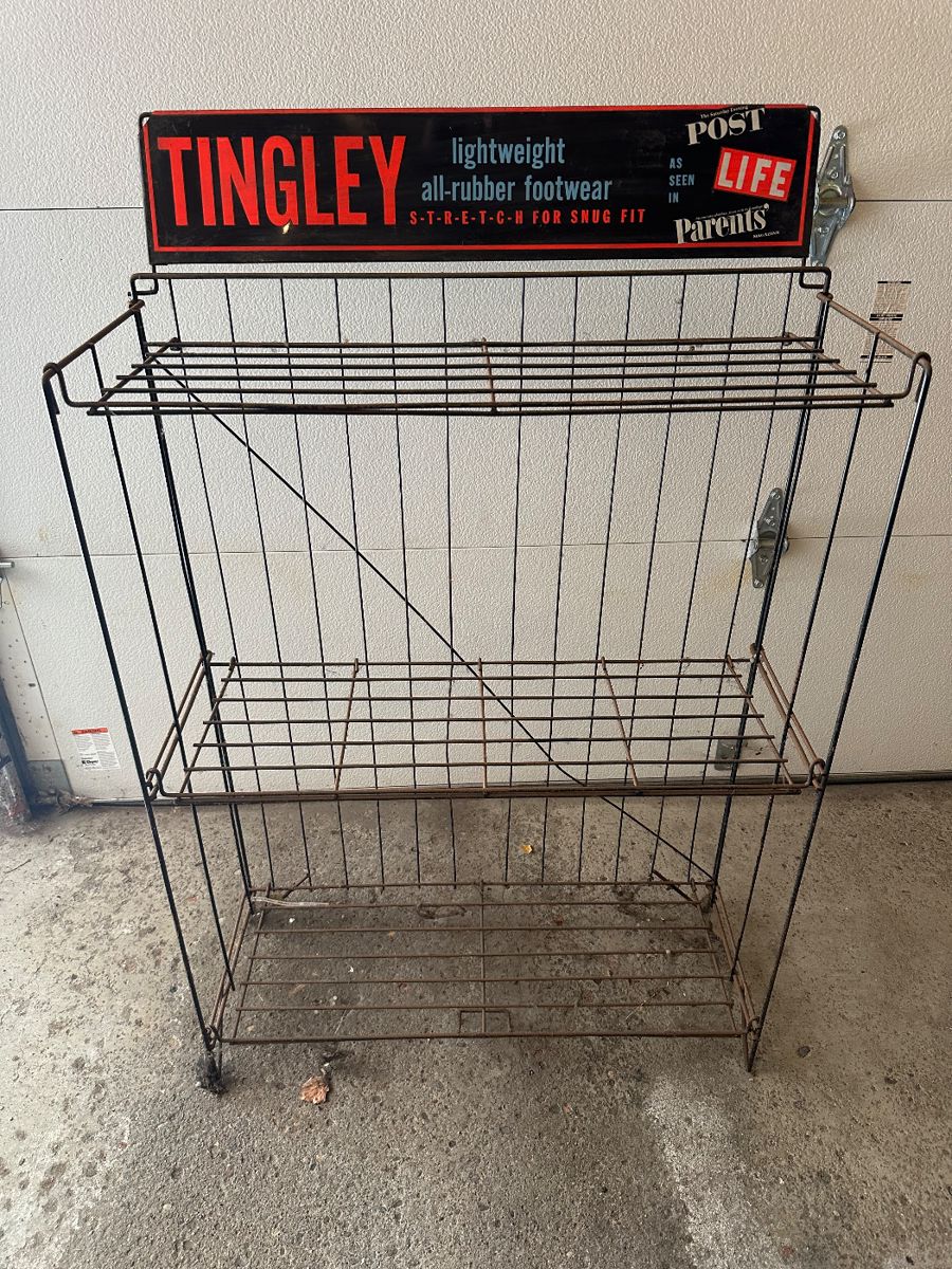 Vintage Tingley Shoe Display Rack (1 of 3)