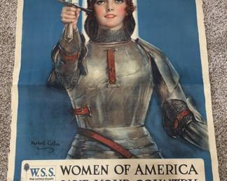 Original World War One Bond Poster