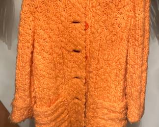 Hand Knit Vintage Coat