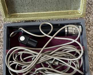 Rare Late 1960s Fender Microphone