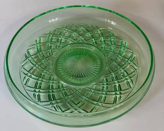 Uranium Glass Bowl
