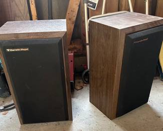 Vintage Cerwin Vega Bookshelf Speakers