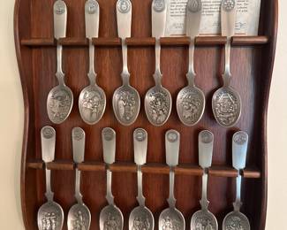 American Colonies Pewter Spoon Collection