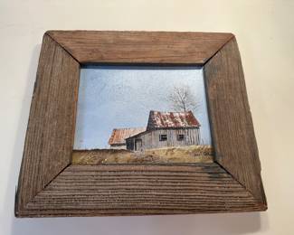 Framed Barn Art