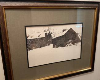 Andrew Wyeth Brinton's Mill Print
