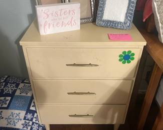 MCM 3 drawer chest