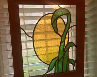 Stained glass window