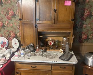 Antique Hoosier Cabinet