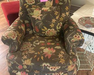 Floral chair