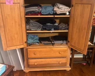 Pine armoire