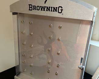 Browning knife countertop display