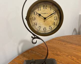 Howard Miller Jenkins Two Sided Mantle Clock