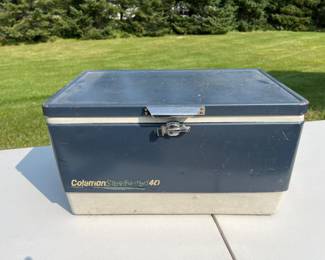 Vintage Coleman Cooler 