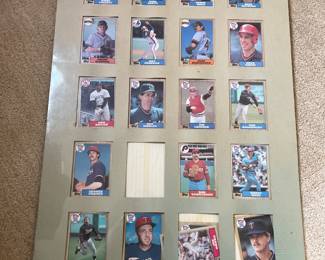 1987 TWINS Baseball card collection