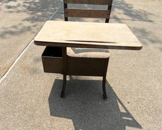 Antique School Desk