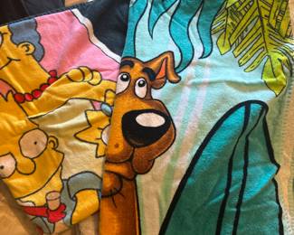 Simpson’s, Scooby beach towels