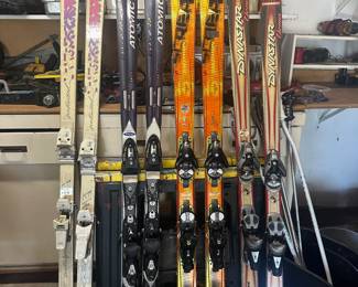 K2, Atomic and Dynastar Down Hill Skiis and Poles