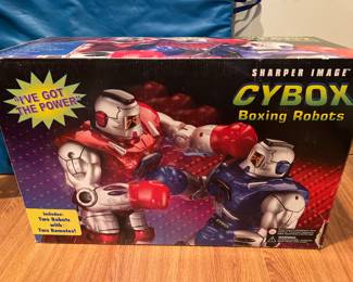 Sharper Image Cybox Boxing Robots 