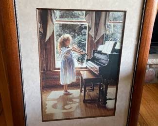 Steven Hanks “Beginning” signed and numbered print