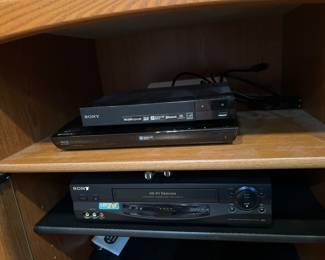 Sony DVD and VHS Players 