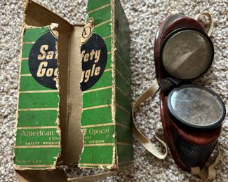 Vintage Bakelite Safety Googles