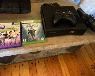 X Box 360 Console, Controller and Games