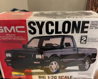 Vintage GMC Syclone model