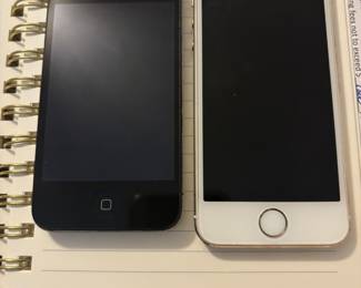 Two Apple iPhones reset and in great condition 