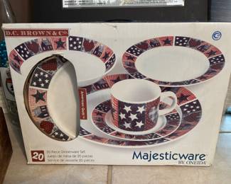 Patriotic Majesticware by Oneida 