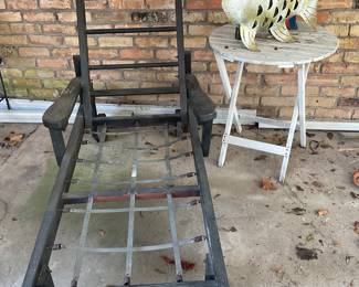 Old Patio lounger