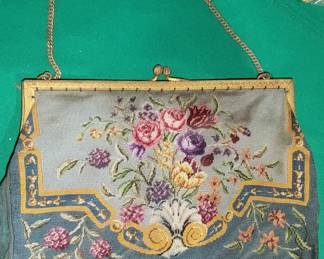 Needlepoint handbag