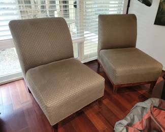 Slipper chair set