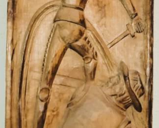 Carved Don Quixote 