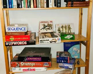 Board games and Legos (not shown bulk Legos)