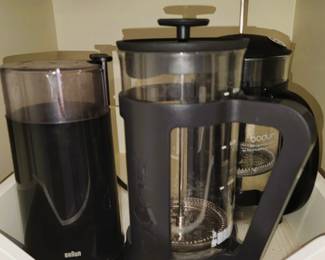 Coffee prep and press