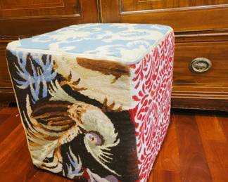 Tapestry stool