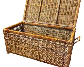 Wicker Rattan Trunk