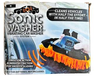 NEW Sonic Washer Vibrating Car Washer